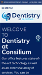 Mobile Screenshot of dentistryatconsilium.com